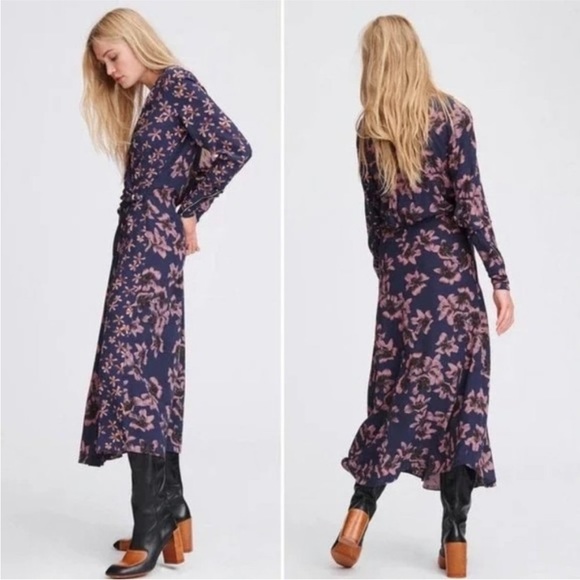 Rag & Bone Odetta floral midi dress - Picture 2 of 12